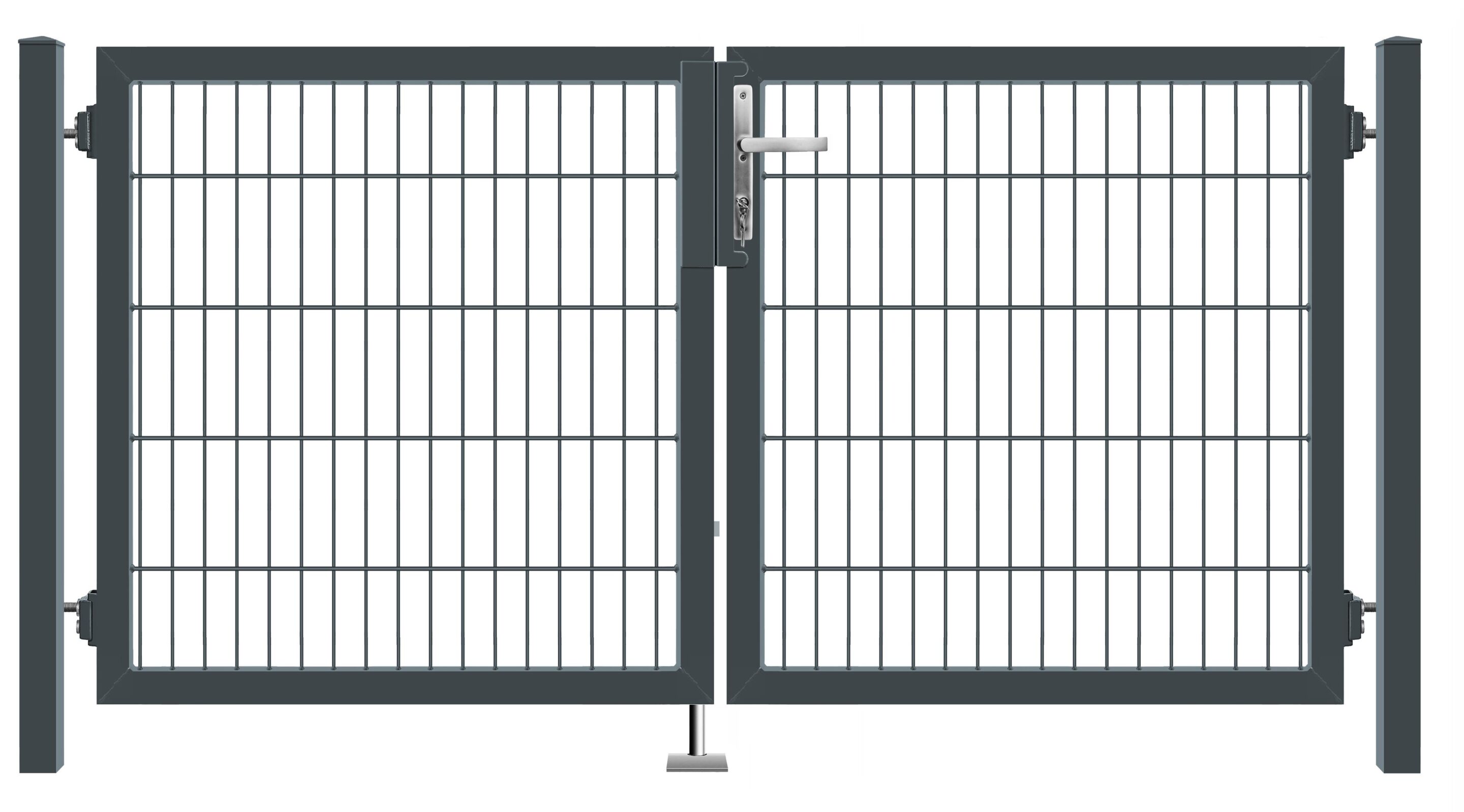 Zweiflüglige Toranlage System AC-Typ SRL 2