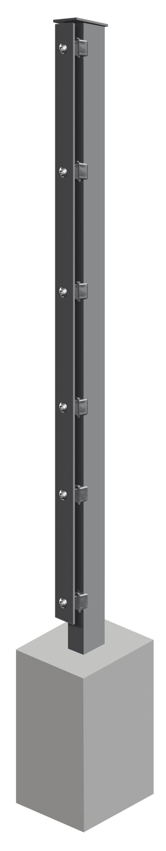 Pfosten System AC-Typ PSS, für Zaunhöhe 0.630 mm – Bild 2
