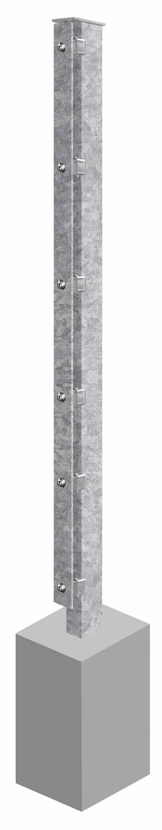 Pfosten System AC-Typ PSS, für Zaunhöhe 0.630 mm – Bild 4