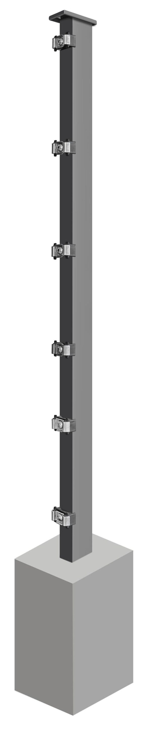 Pfosten System AC-Typ PLS, für Zaunhöhe 0.630 mm – Bild 2