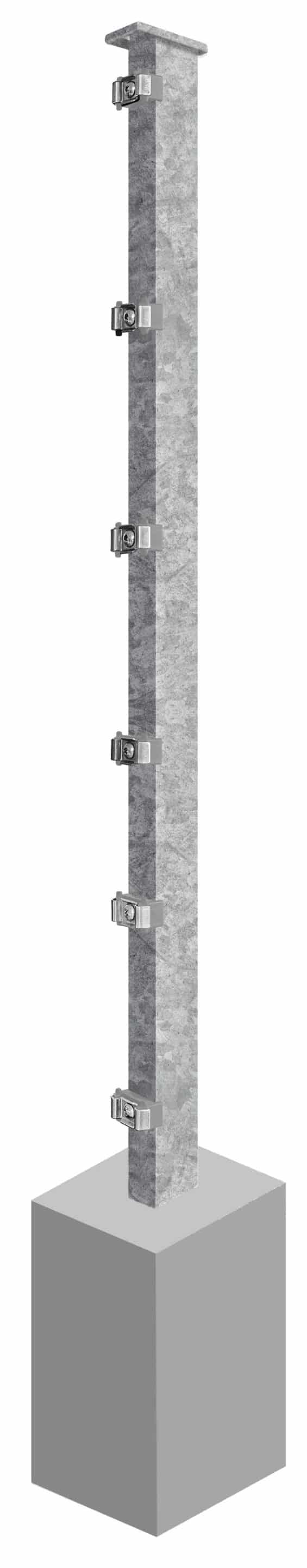 Pfosten System AC-Typ PLS, für Zaunhöhe 0.630 mm – Bild 4