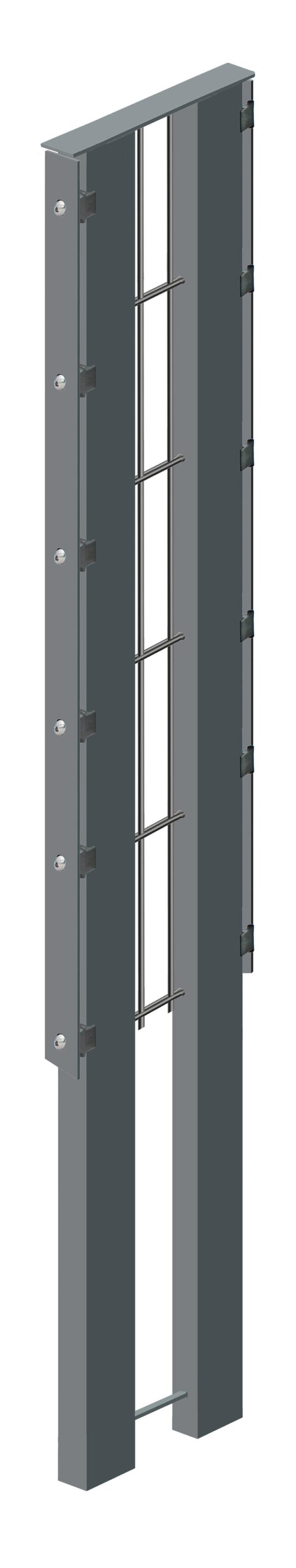 Gabionenpfosten Höhe 0.630 mm, Typ DPS 200