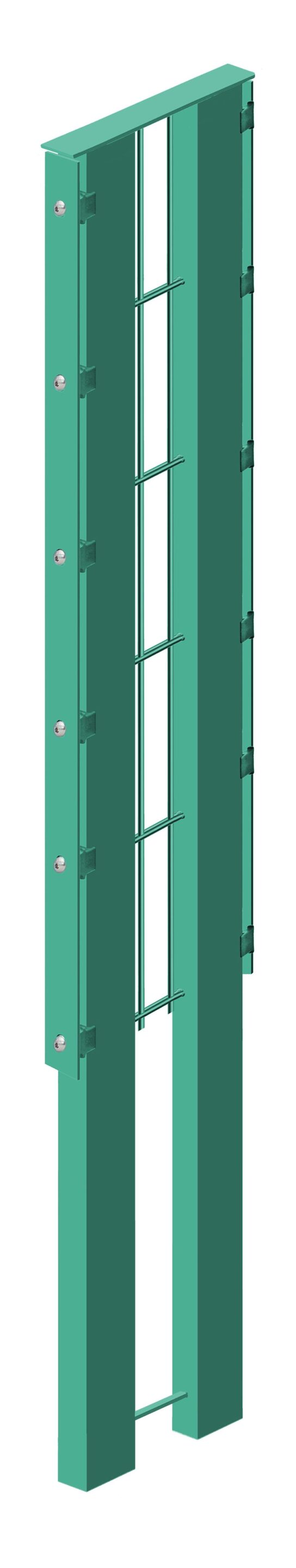 Gabionenpfosten Höhe 0.630 mm, Typ DPS 200 – Bild 3