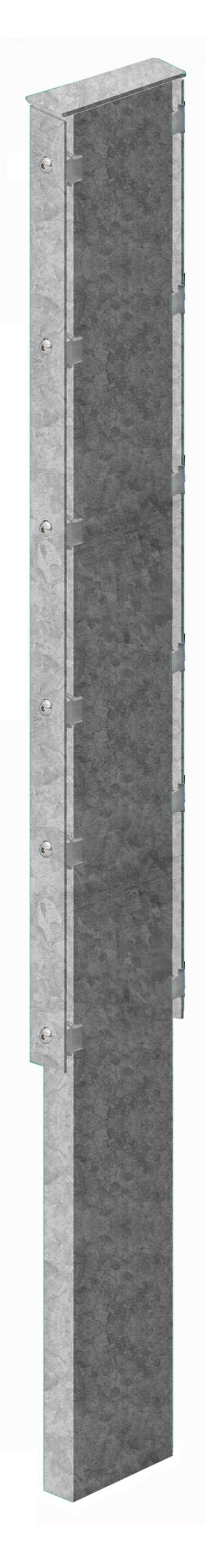Gabionenpfosten Höhe 0.630 mm, Typ EPS 120 – Bild 3